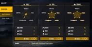AS Gaming's ranked stats (Image via Free Fire)